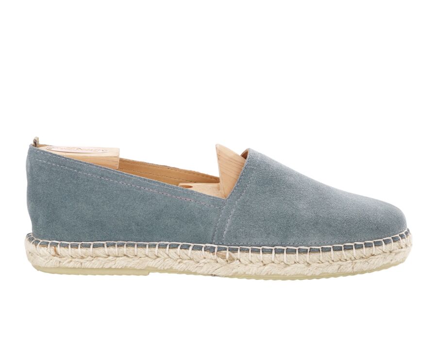 Suede Eucalyptus Men's Espadrilles - LIPARI