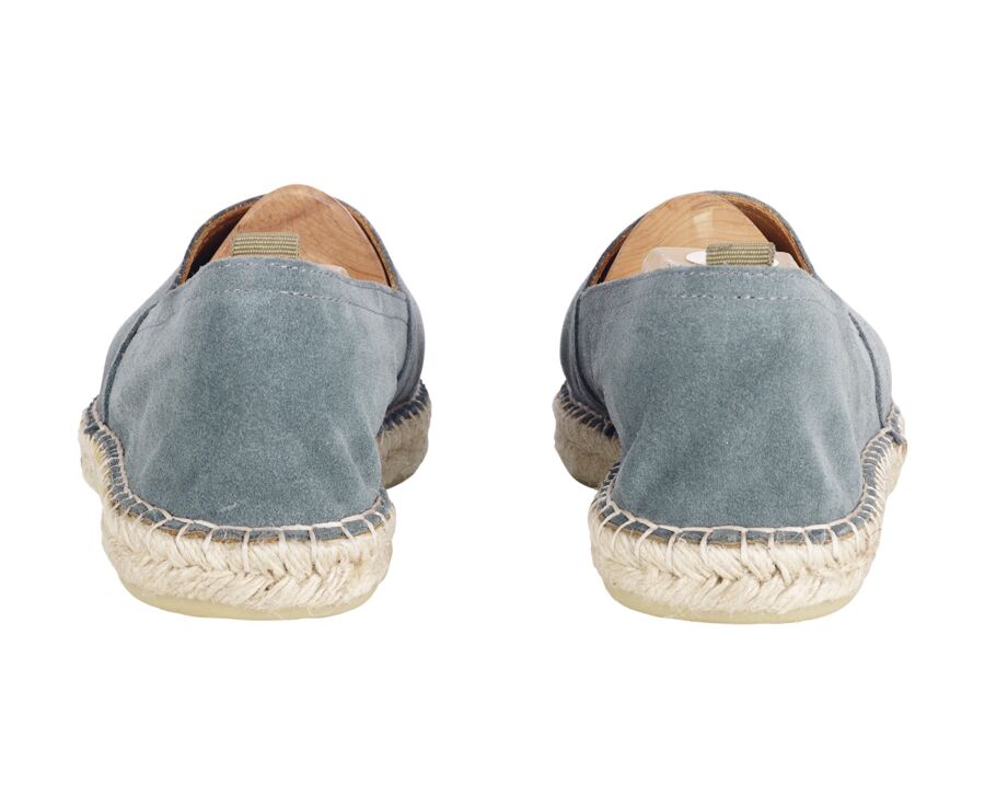 Suede Eucalyptus Men's Espadrilles - LIPARI