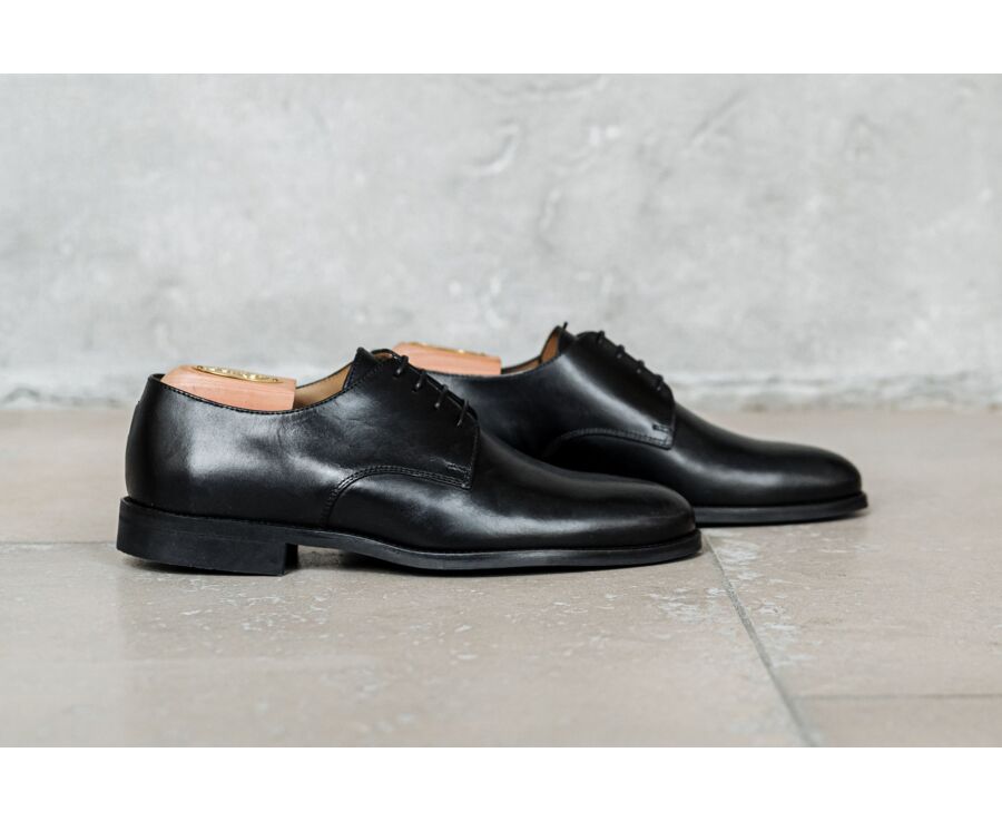 Black Derby Shoes - DOVER II