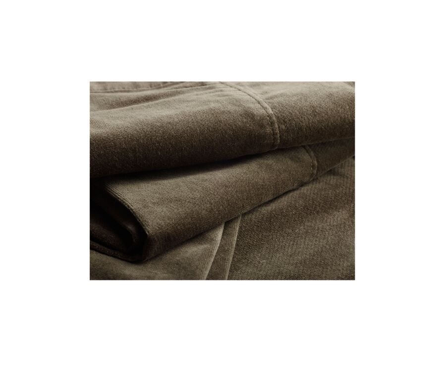 Olive Men's velvet chinos - KINSLEY