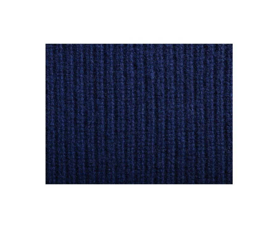 Navy Blue half-zip wool jumper - KENTHAN