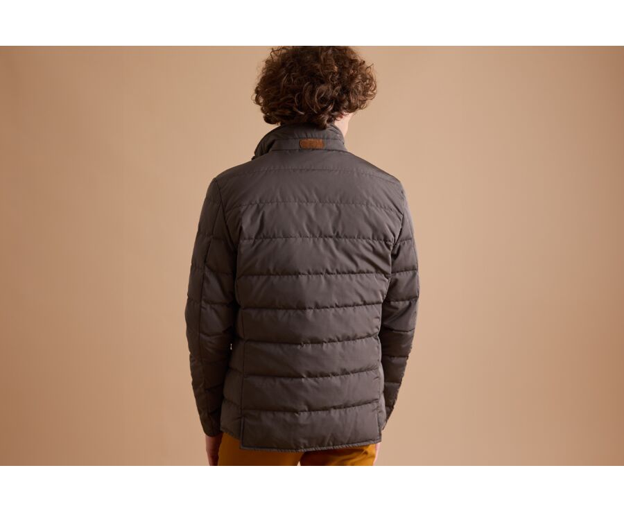 Chocolate Quilted Jacket - OLSON III
