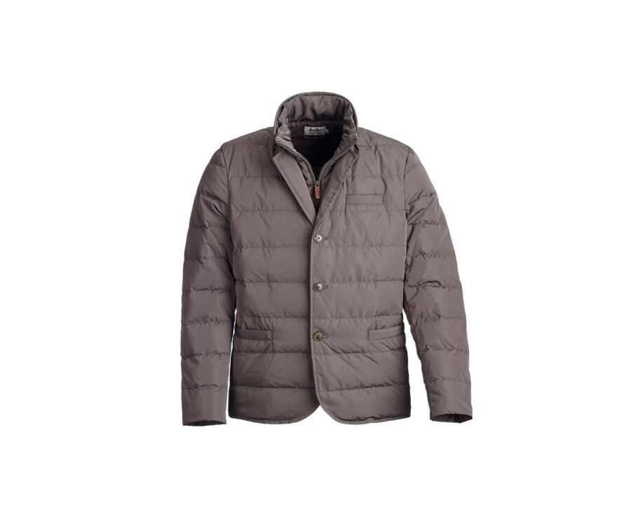 Chocolate Quilted Jacket - OLSON III