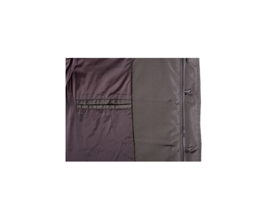 Chocolate Quilted Jacket - OLSON III