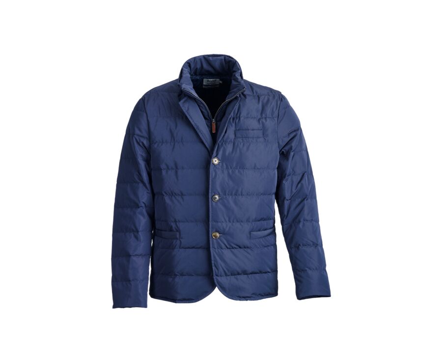Dark Navy Quilted Jacket - OLSON III