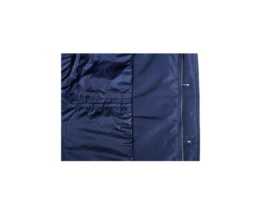 Dark Navy Quilted Jacket - OLSON III