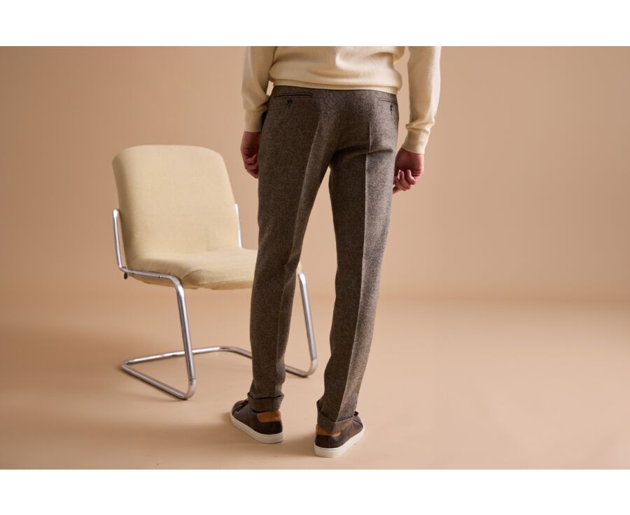 Light Khaki Men's dress trousers - LAURIAN