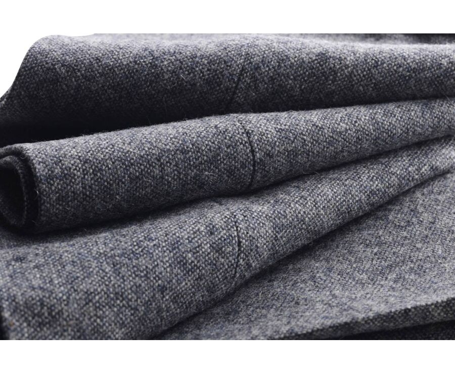 Grey Blue Men's Dress Trousers - LAURIAN