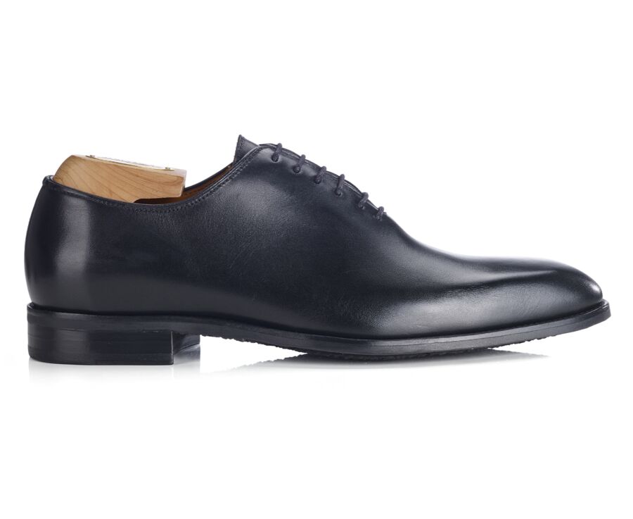 Men's Black oxford shoes - STANFORD GOMME