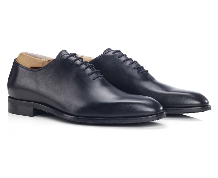 Men's Black oxford shoes - STANFORD GOMME