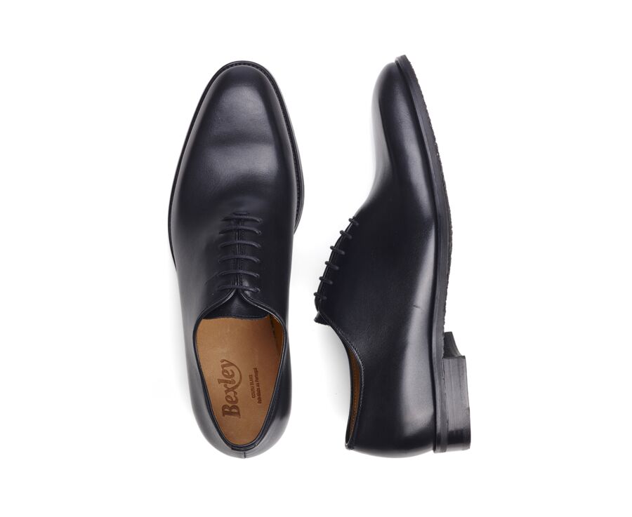 Men's Black oxford shoes - STANFORD GOMME