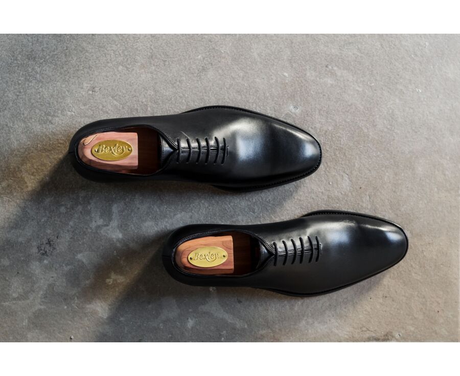 Men's Black oxford shoes - STANFORD GOMME