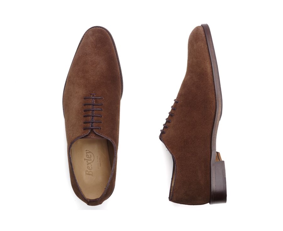 Men's oxford shoes - Havana Suede - STANFORD GOMME