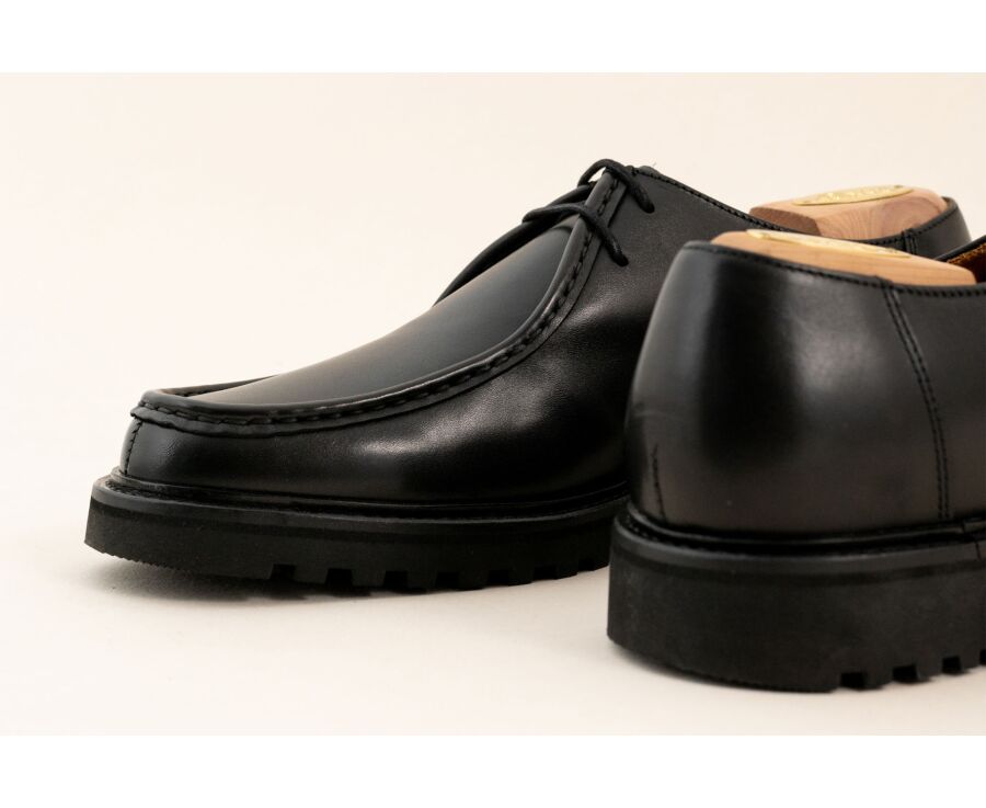 Men's Derbies Black - Rubber outsole - COLNEY II GOMME
