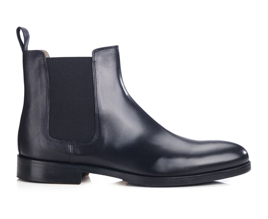 Men's Black Chelsea Boots - DOVON PATIN