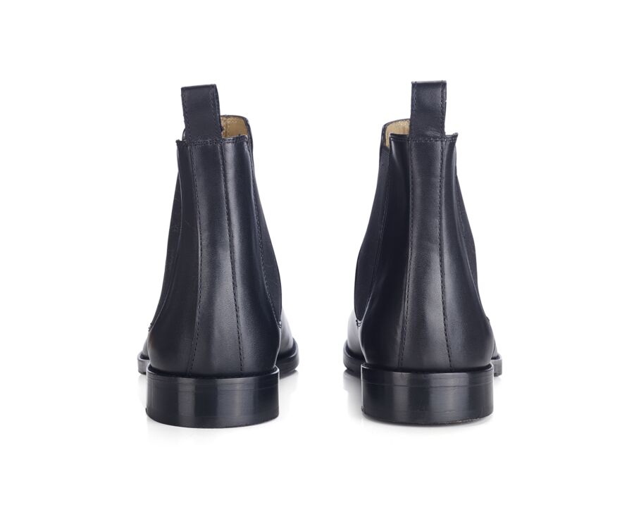 Men's Black Chelsea Boots - DOVON PATIN