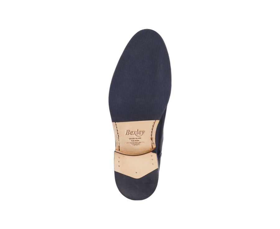Men's Black Chelsea Boots - DOVON PATIN
