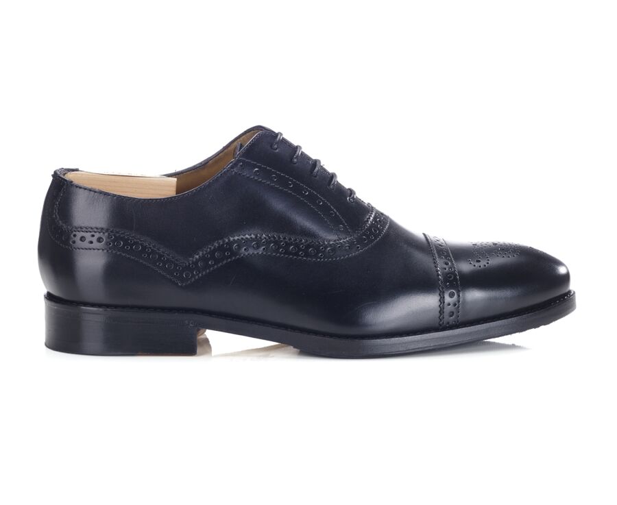 Black Oxford shoes - Rubber pad - GRACKOTT