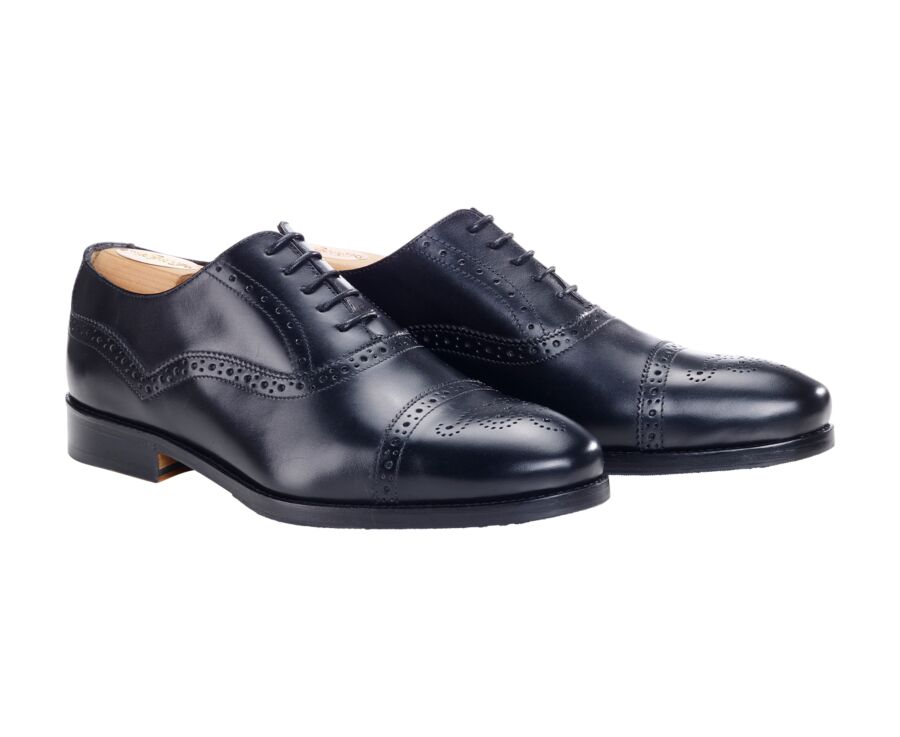 Black Oxford shoes - Rubber pad - GRACKOTT