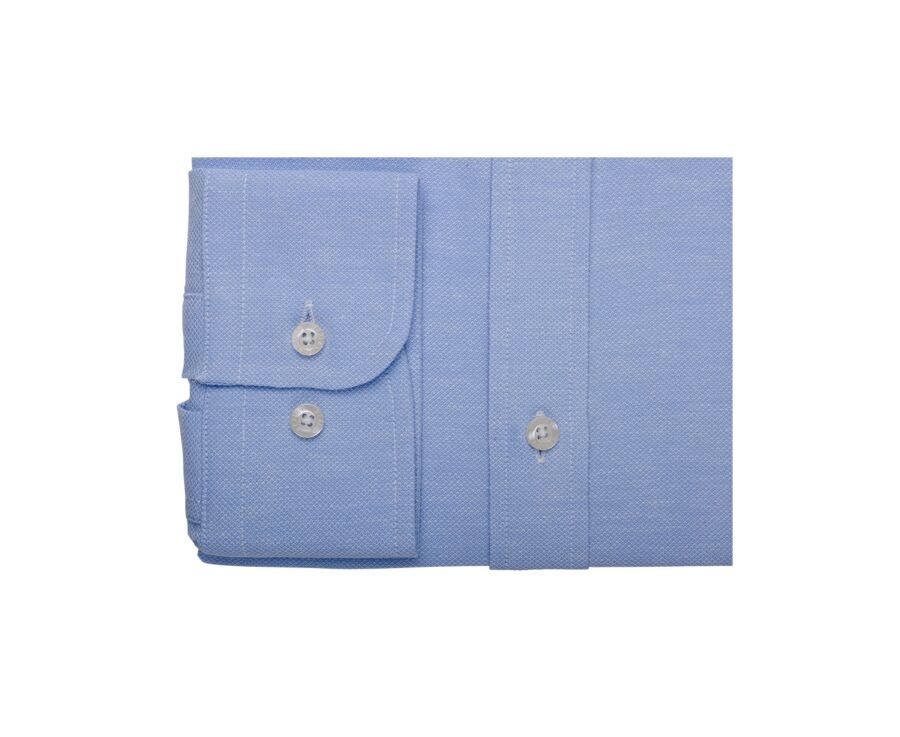 Sky Blue Cotton Linen Shirt - THEONEL
