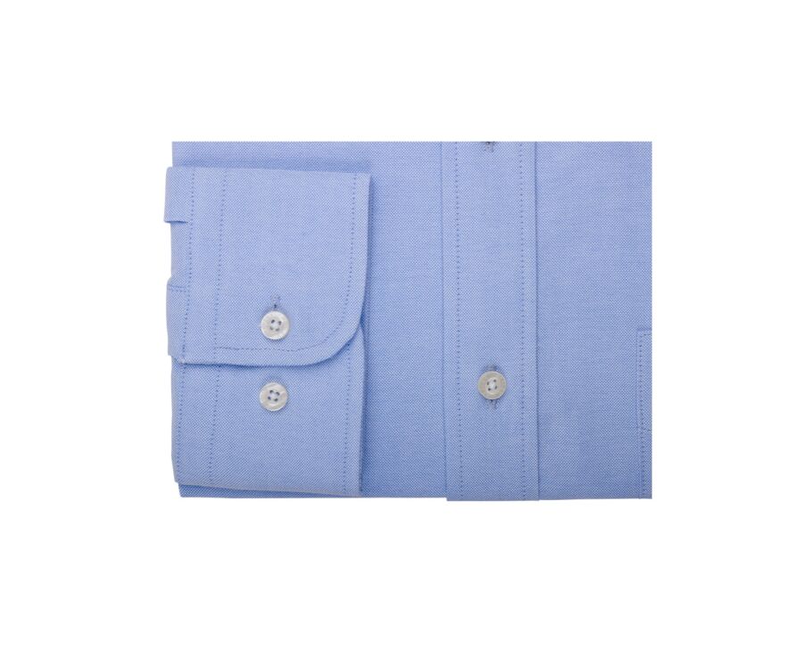 Oxford Shirt for Men –  Light Blue, American collar - BRADFORD II