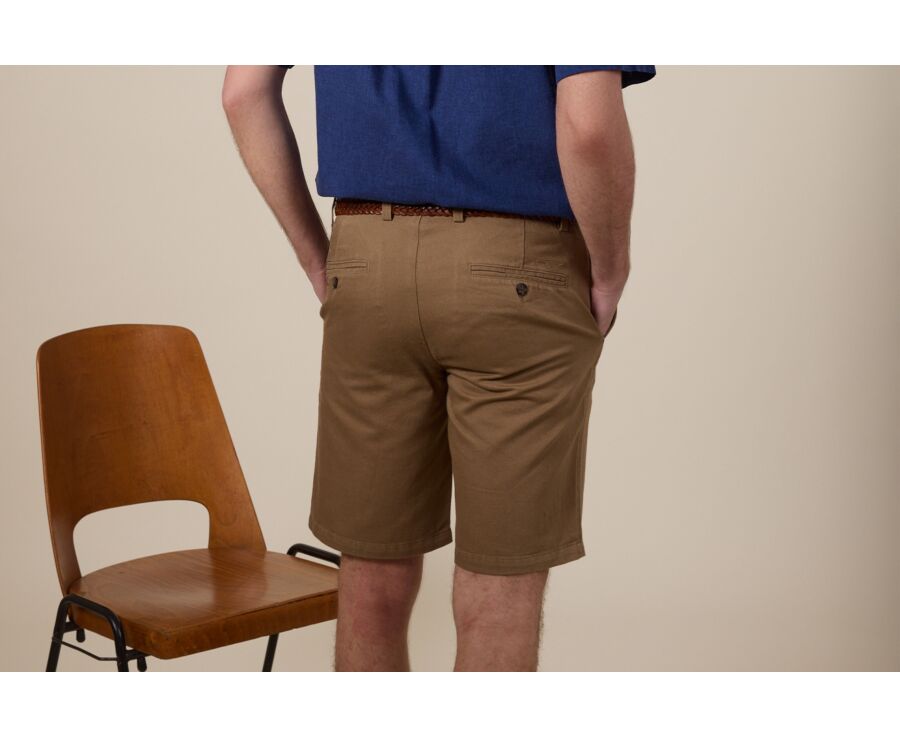 Men’s Bermuda Shorts Camel - BRASEY