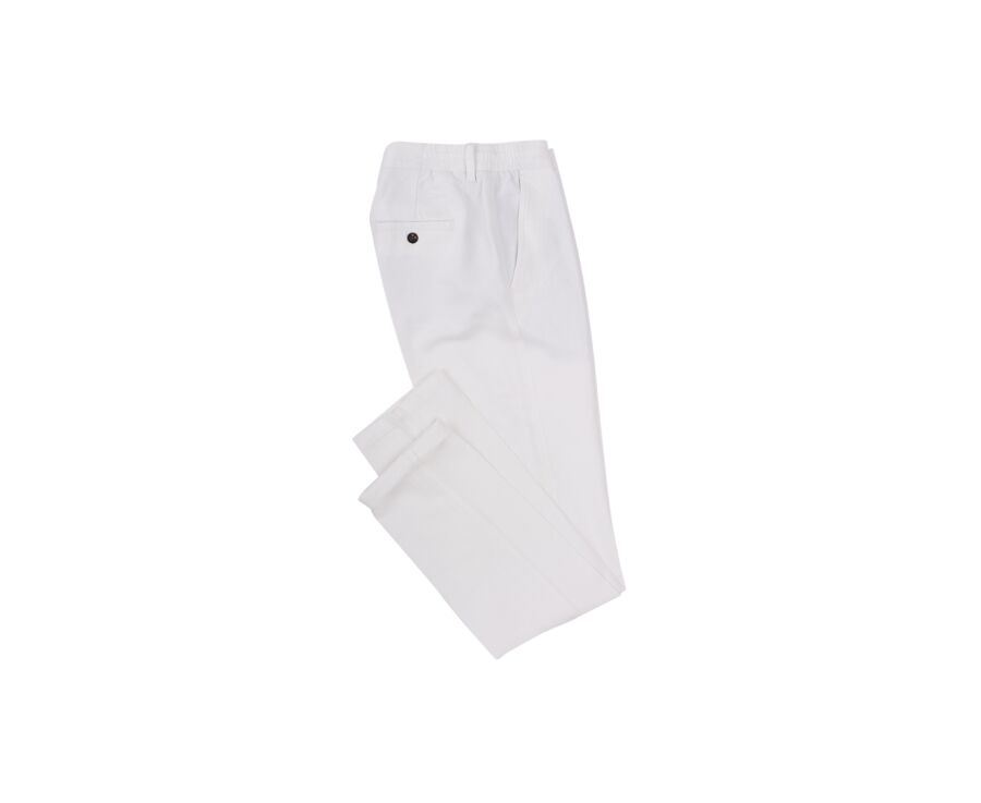 Men's chino trousers Ecru - KASEY