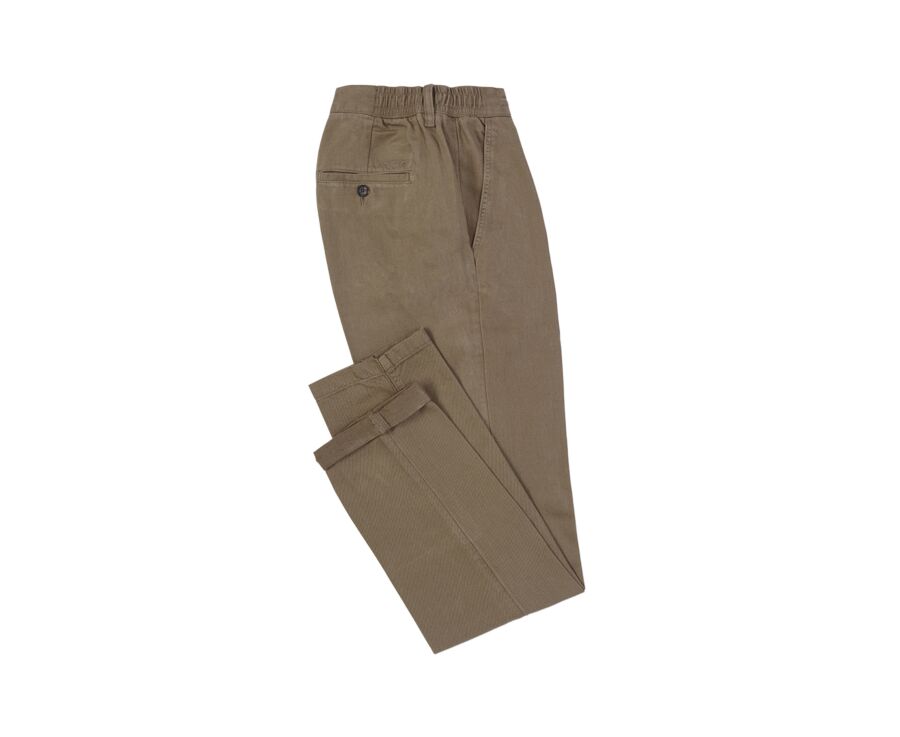 Men's chino trousers Camel - KASEY