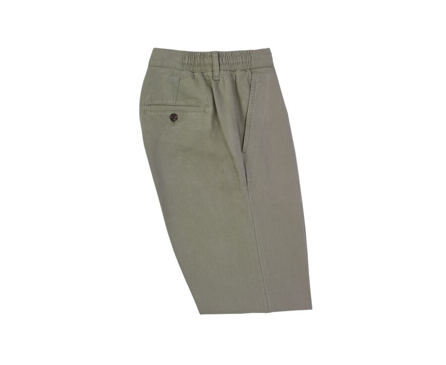 Men's chino trousers Linden Green - KASEY