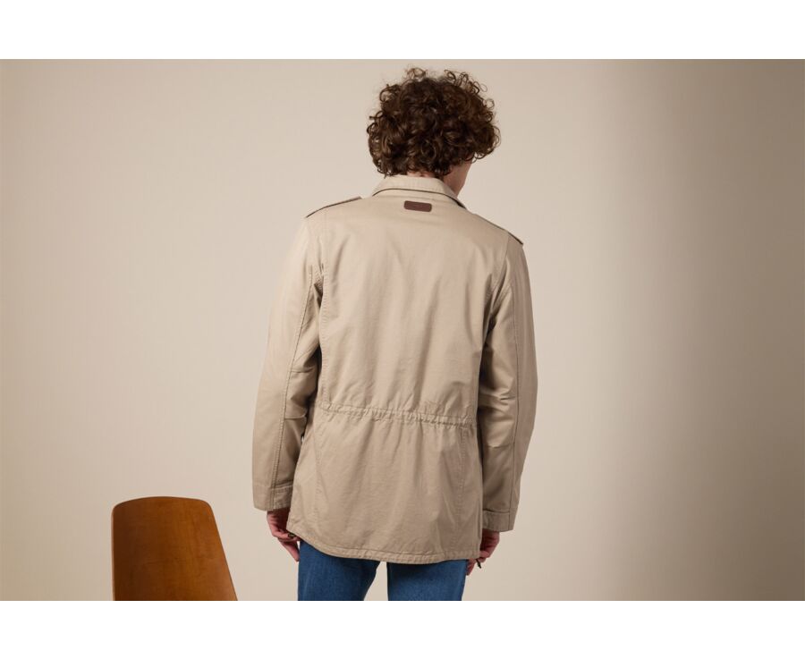 Combat Jacket Beige - Adjusted Fit - RUFINIEN