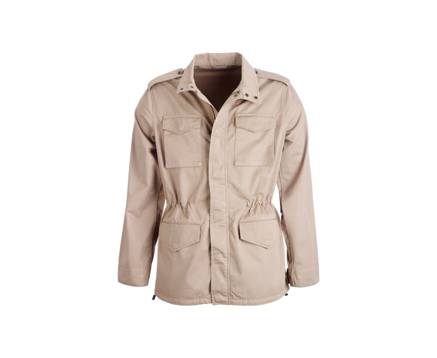 Combat Jacket Beige - Adjusted Fit - RUFINIEN