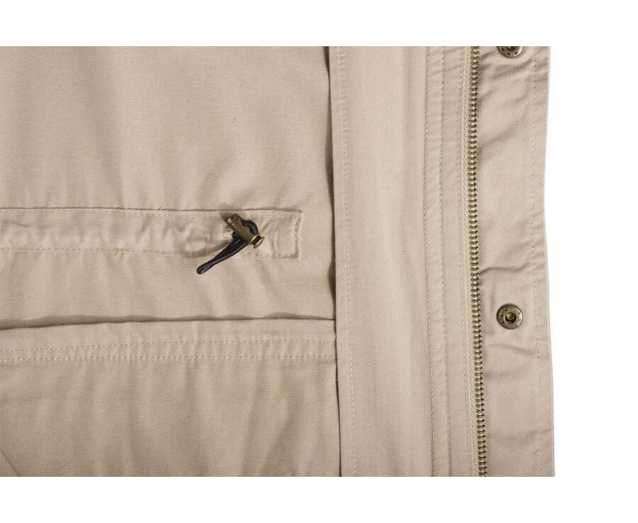 Combat Jacket Beige - Adjusted Fit - RUFINIEN