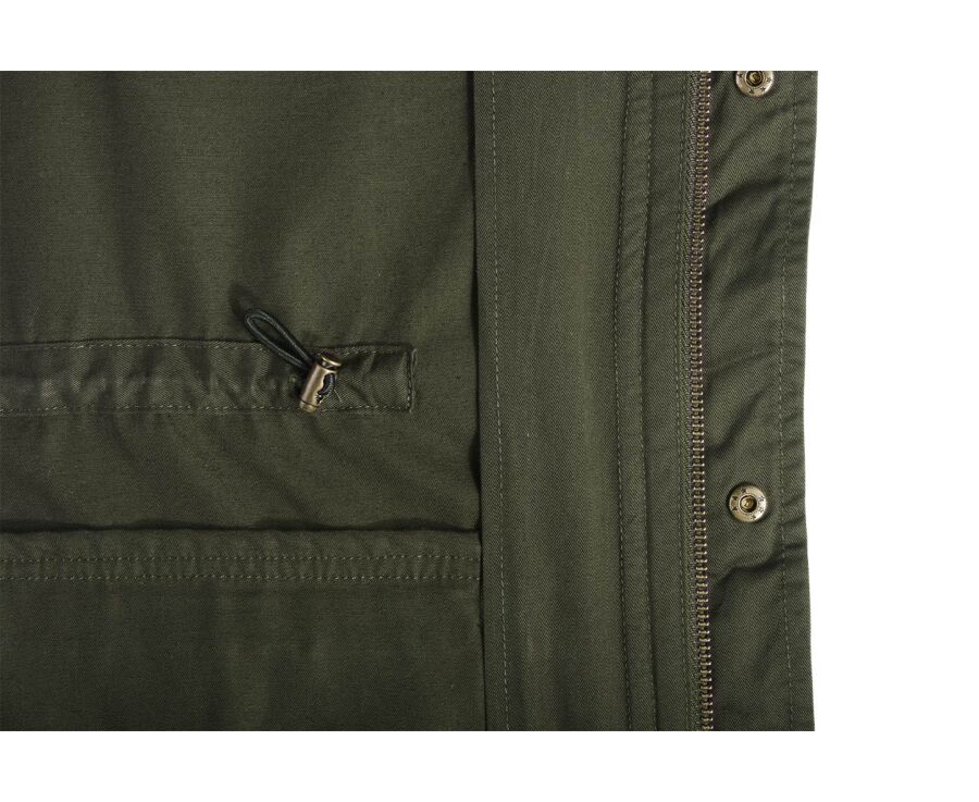 Combat Jacket Dark Green - Adjusted Fit - RUFINIEN