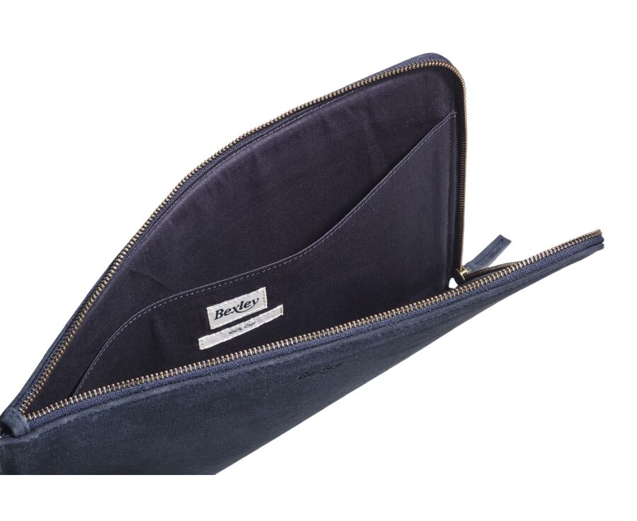 Navy Laptop Pouch - HERRINGTON
