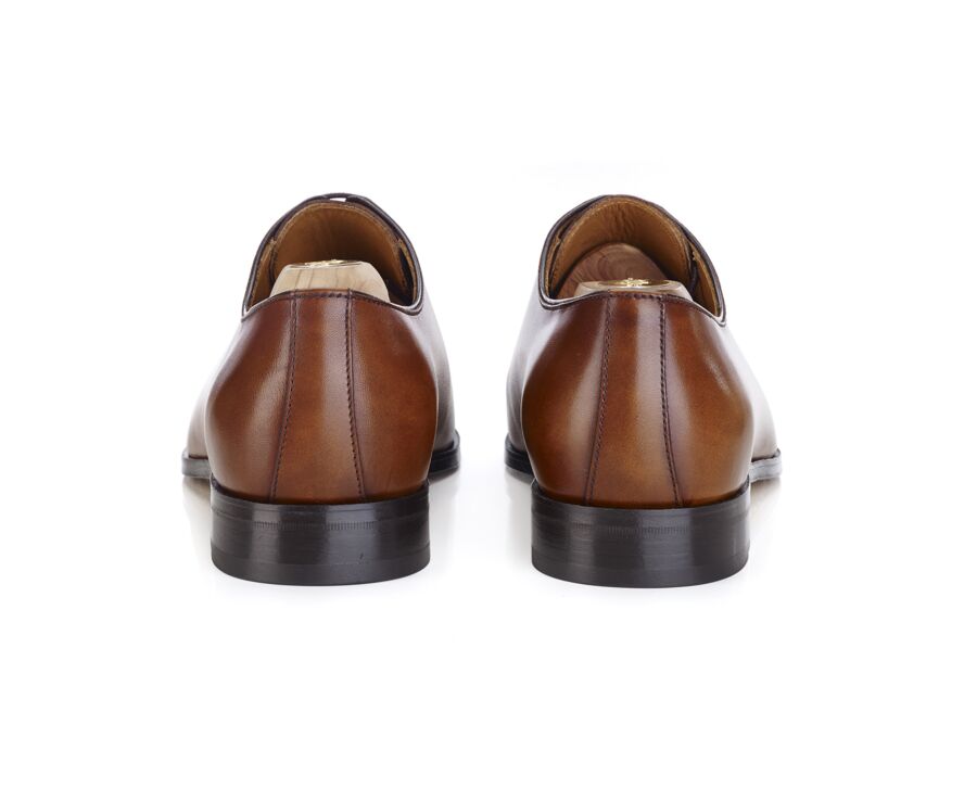Men’s Gold Patina Oxford Shoes - CORSTON