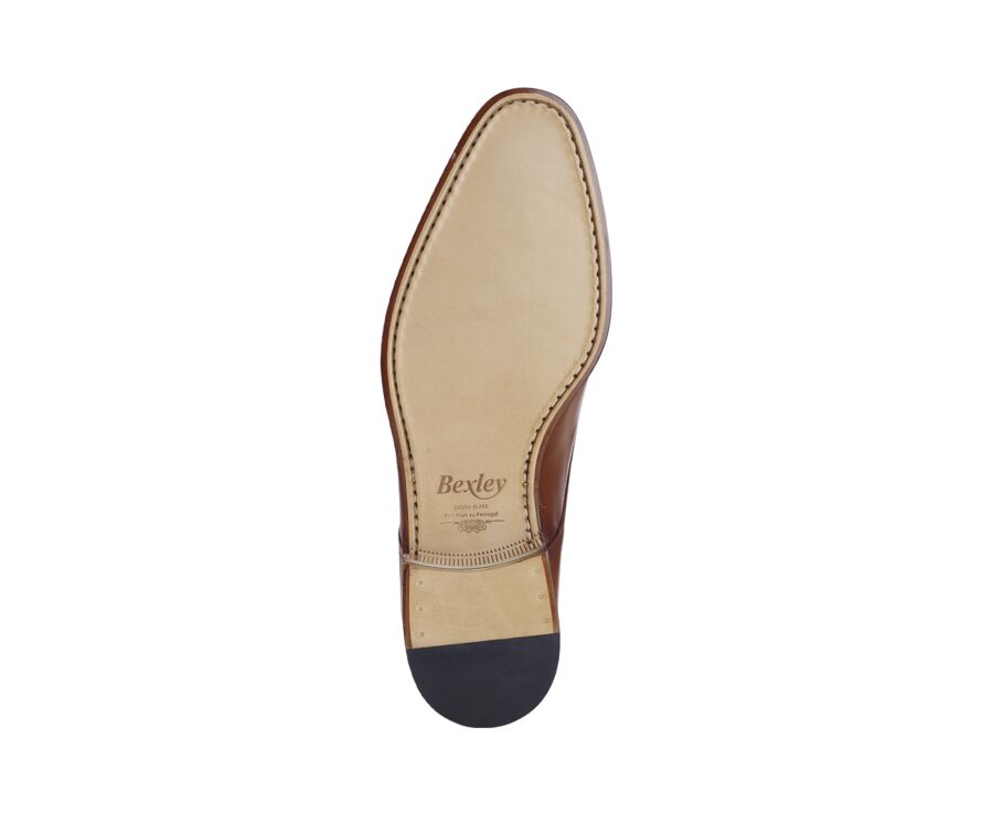 Patina Gold Formal Shoes - Leather outsole - MIDFORD