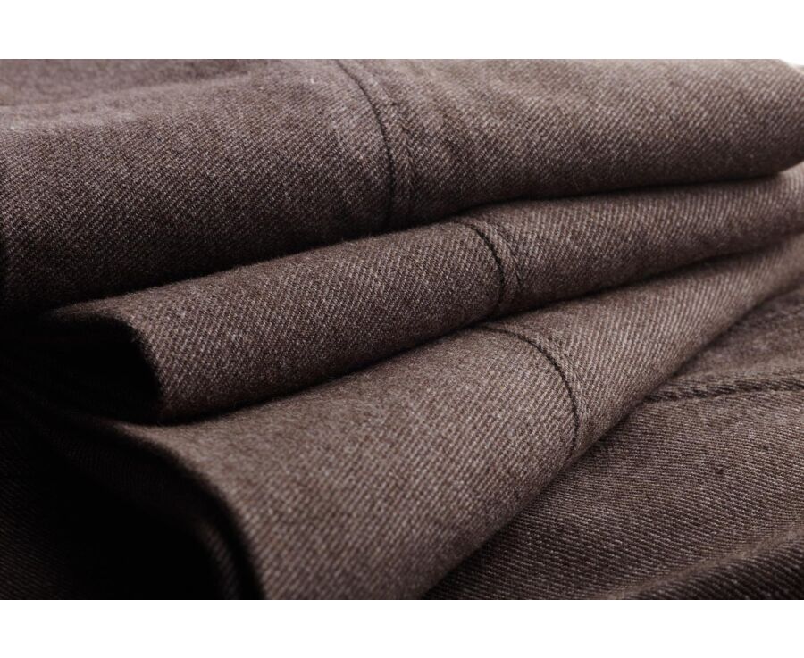 Men's Chino Trousers – Heather Chocolate - NEIL