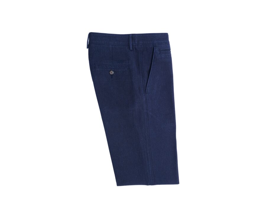 Men's Chino Trousers – Heather Navy - NEIL