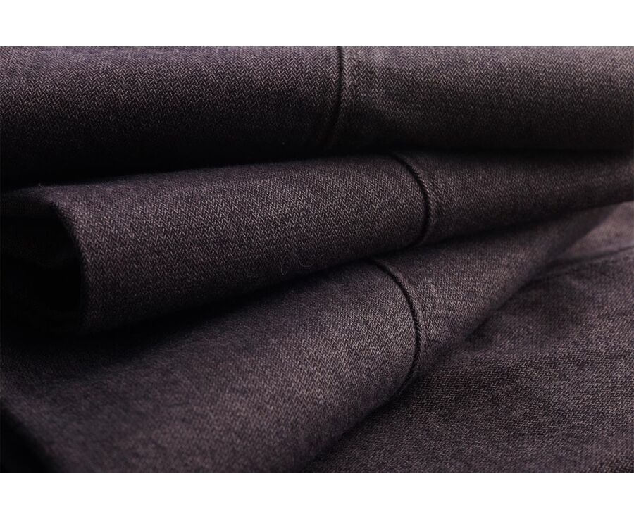 Men's Chino – Chocolate Herringbone - JORDEN