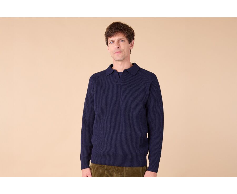 Men's Jumper – Navy - BRENNEN