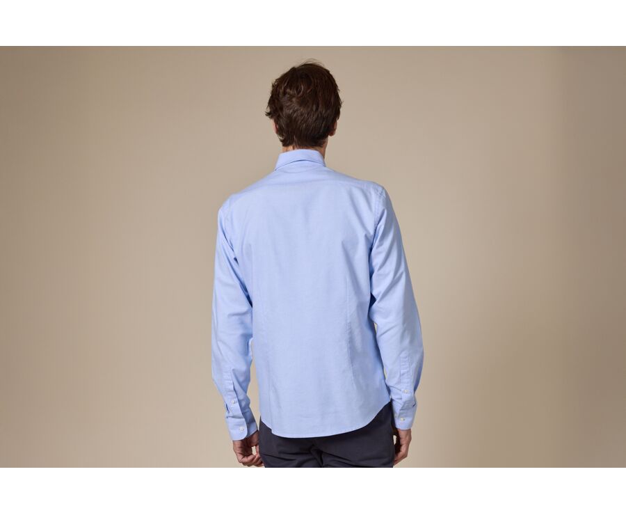 Oxford Shirt for Men – Blue Sky, American collar - BRADFORD III