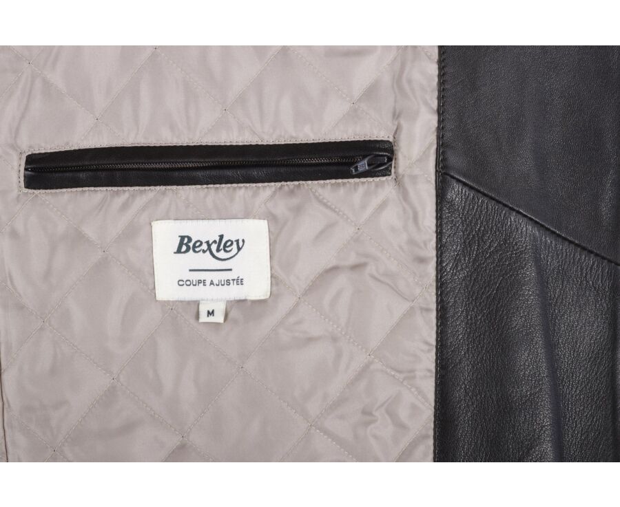 Men’s chocolate aviator jacket - TYLER II