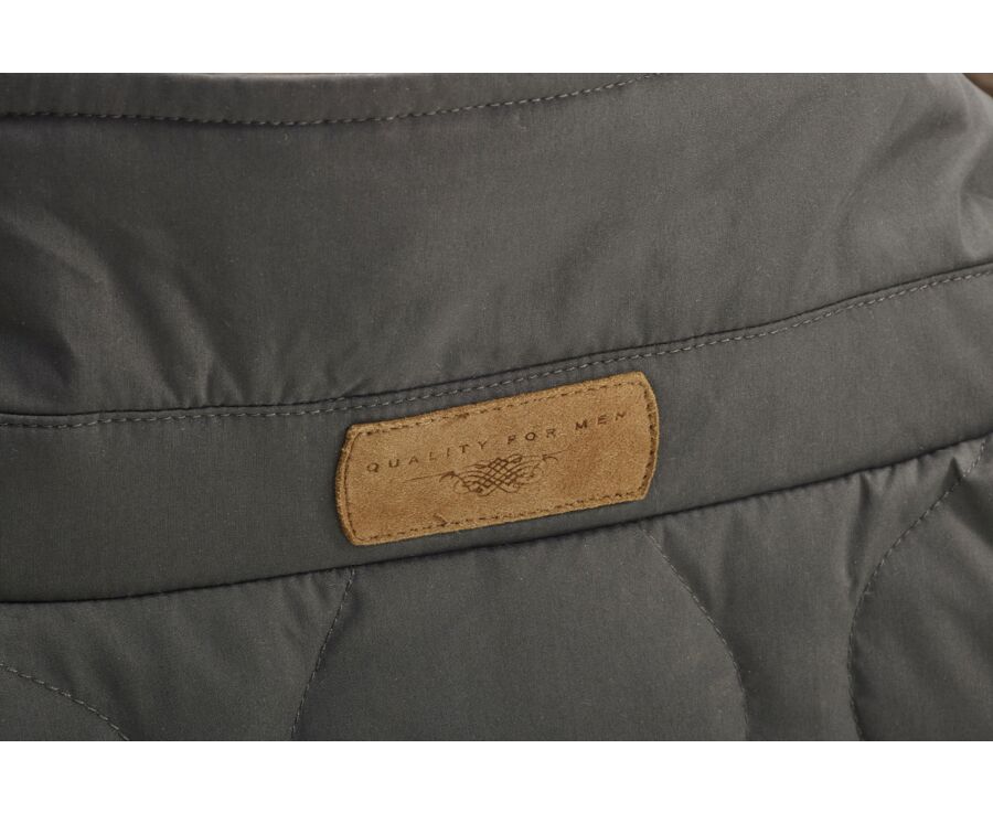 Dark Green Quilted Blazer for men - NORSTEN