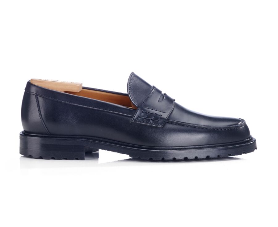 Men's loafers - Black  - DOWARD GOMME