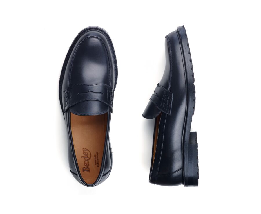 Men's loafers - Black  - DOWARD GOMME