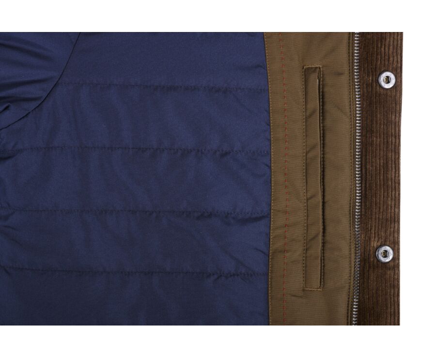Water-repellent parka – Brown - ARSTEN