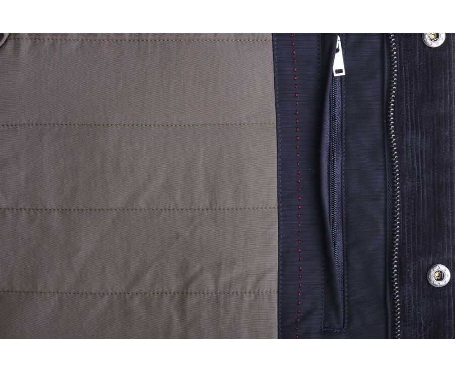 Water-repellent parka – Dark Navy - ARSTEN