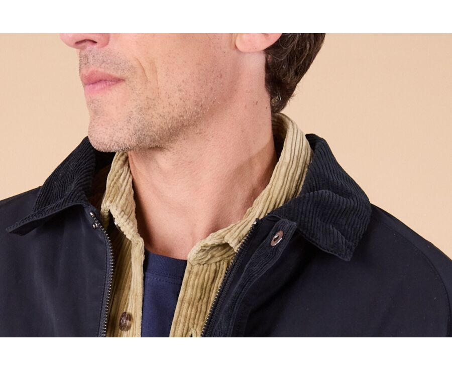 Water-repellent parka – Dark Navy - ARSTEN