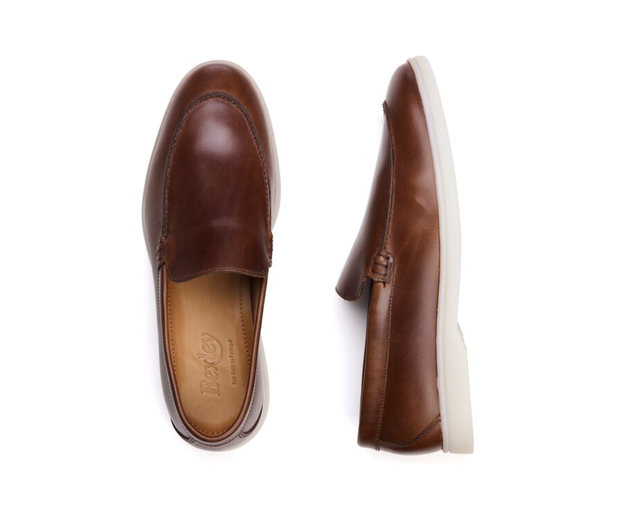 Chestnut - Men's loafers - MANASOTA III