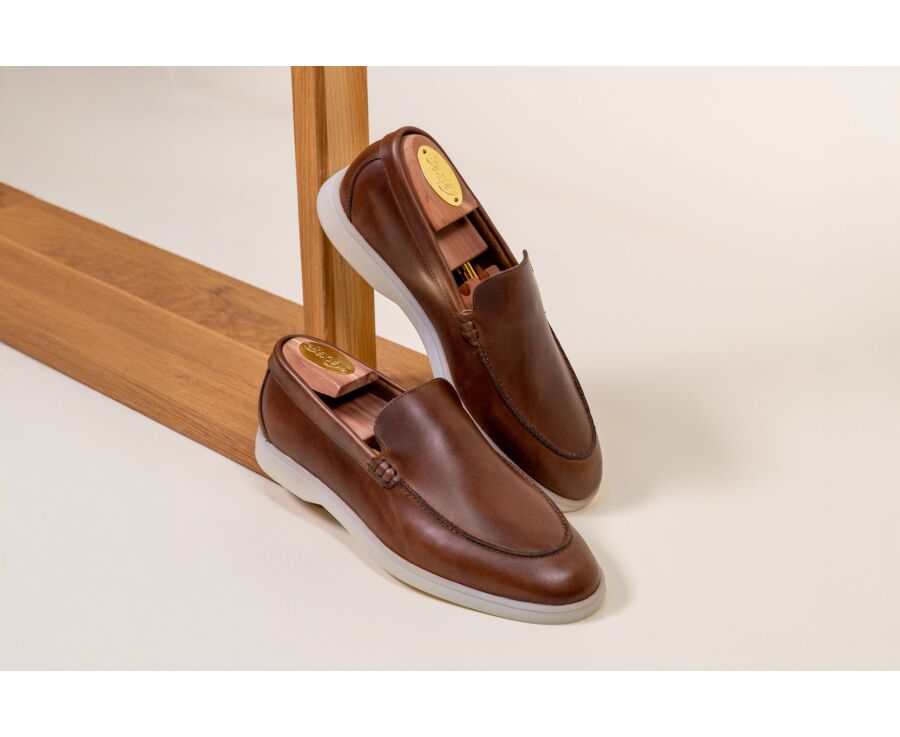 Chestnut - Men's loafers - MANASOTA III